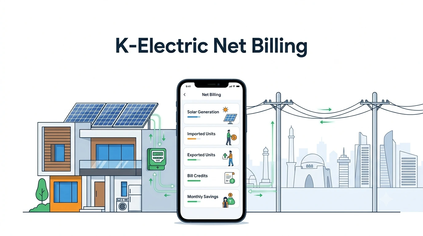 K-electric net billing